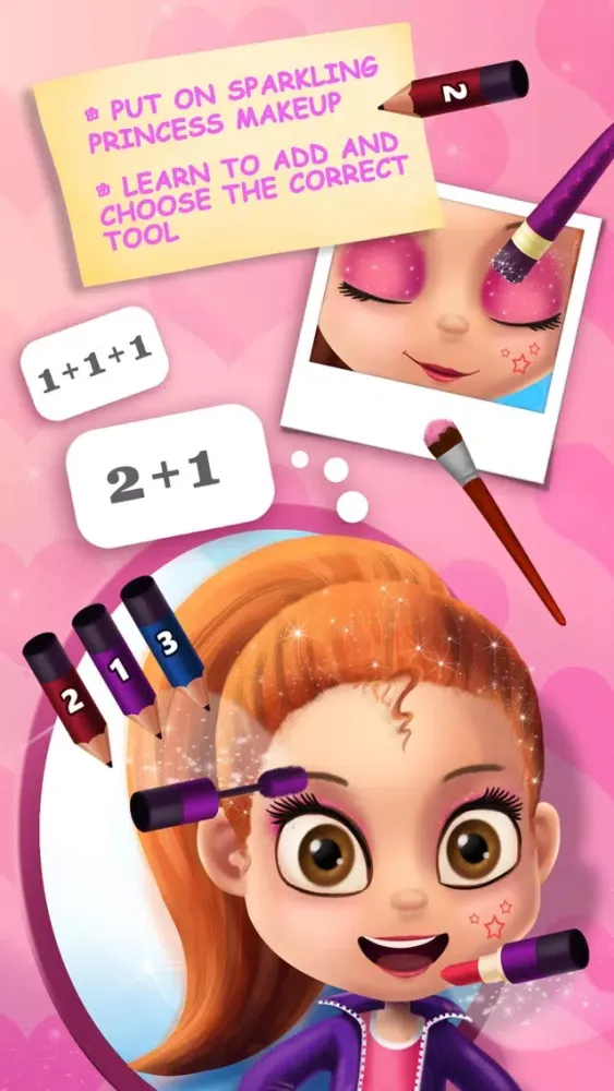 Miss Preschool Math World - Numbers, Shapes & Colors in Princess Castle স্ক্রিনশট
