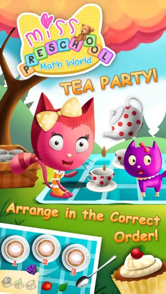 Miss Preschool Math World - Numbers, Shapes & Colors in Princess Castle স্ক্রিনশট