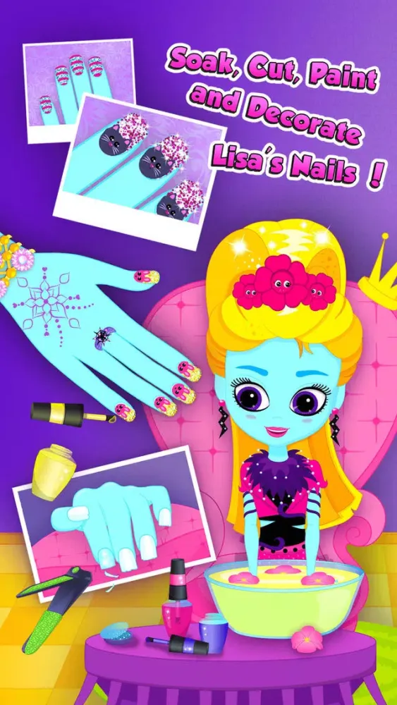 Capturas de pantalla de Monster Sisters 2 Home Spa - No Ads