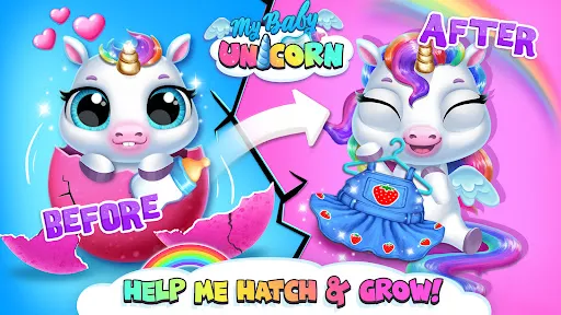 My Baby Unicorn - Pony Care Screenshots