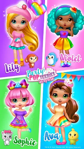 Party Popteenies Surprise 스크린샷