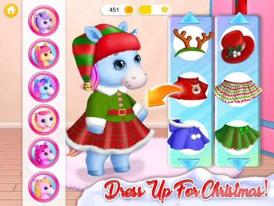 Captures d'écran de Pony Sisters Christmas iPad 