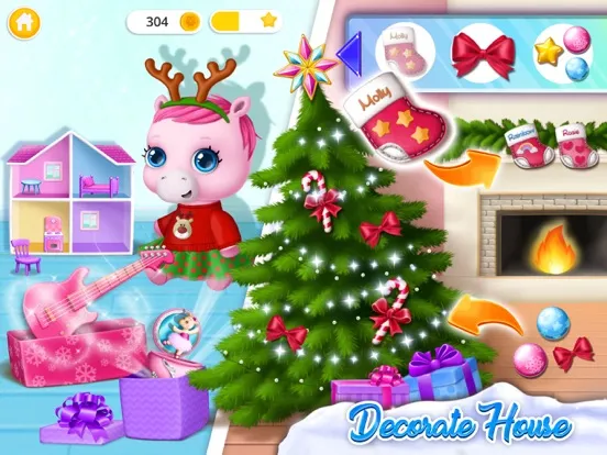 Captures d'écran de Pony Sisters Christmas iPad 
