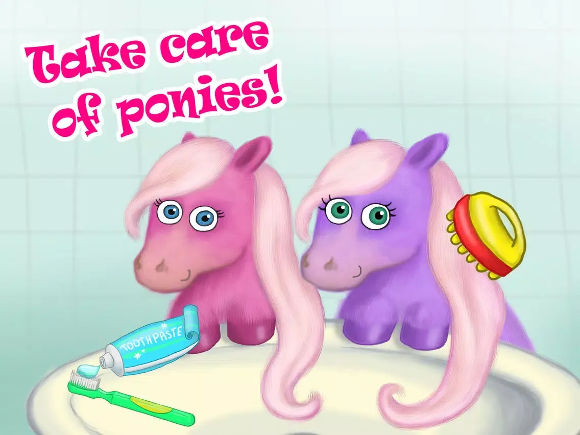 Pony Sisters in Magic Garden - Cute Animal, Vegetable & Flower Care iPad  स्क्रीनशॉट