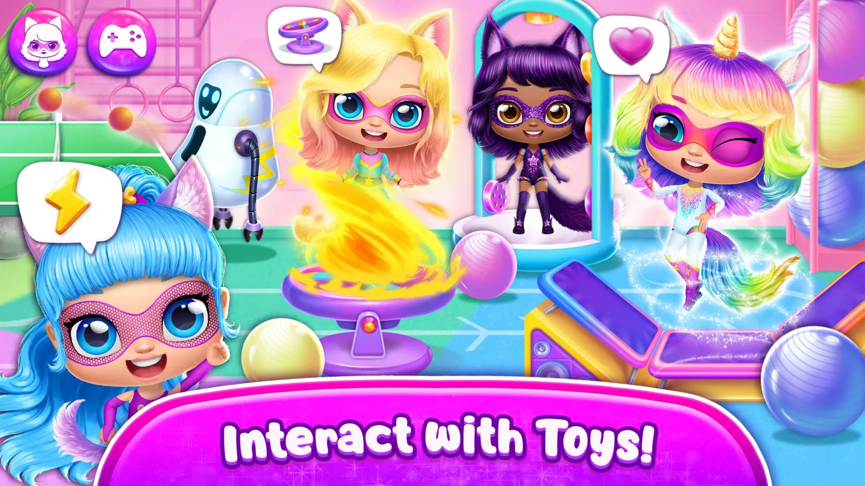 Capturas de pantalla de Power Girls - Fantastic Heroes