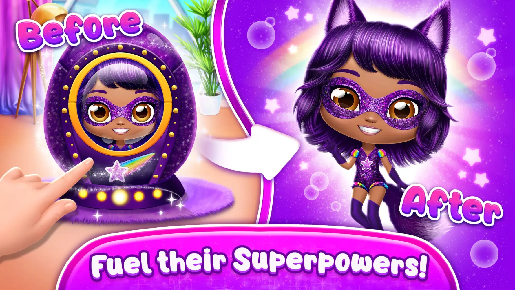 Capturas de pantalla de Power Girls - Fantastic Heroes