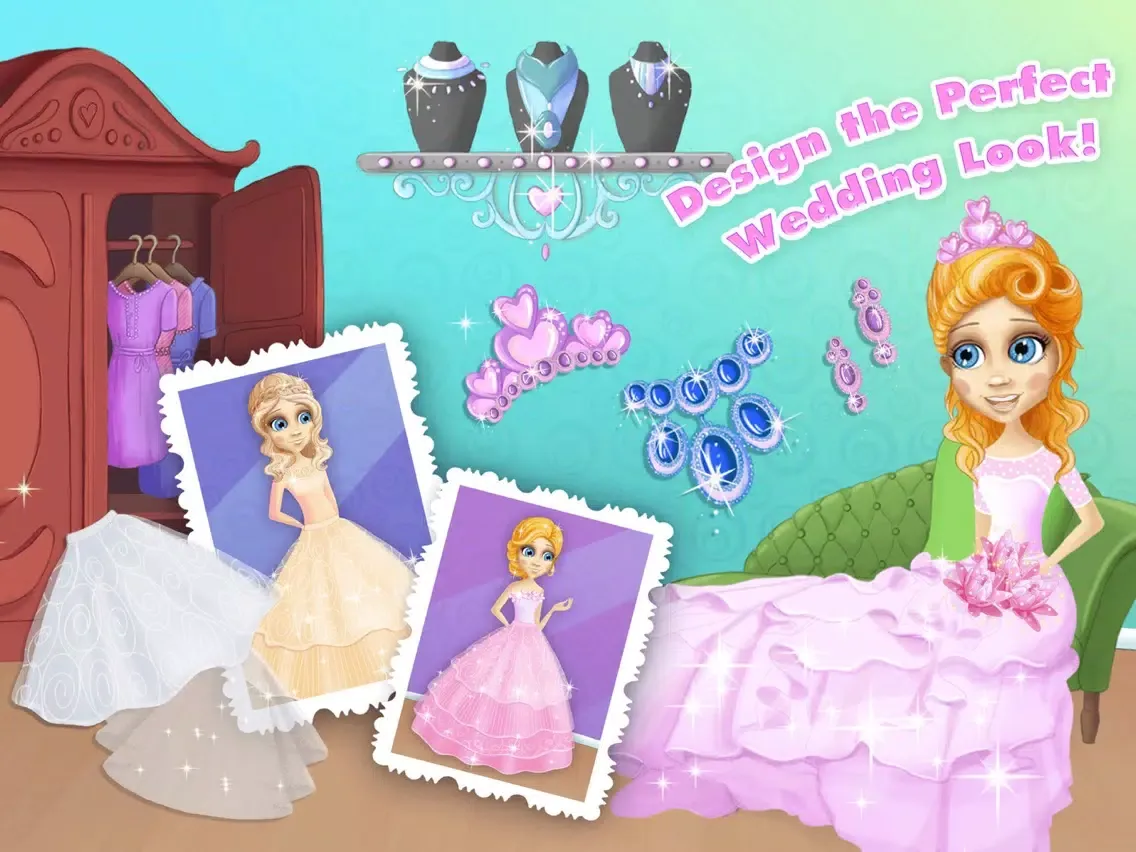 Princess Amy Wedding Salon 2 - No Ads iPad  Ekran Görüntüleri