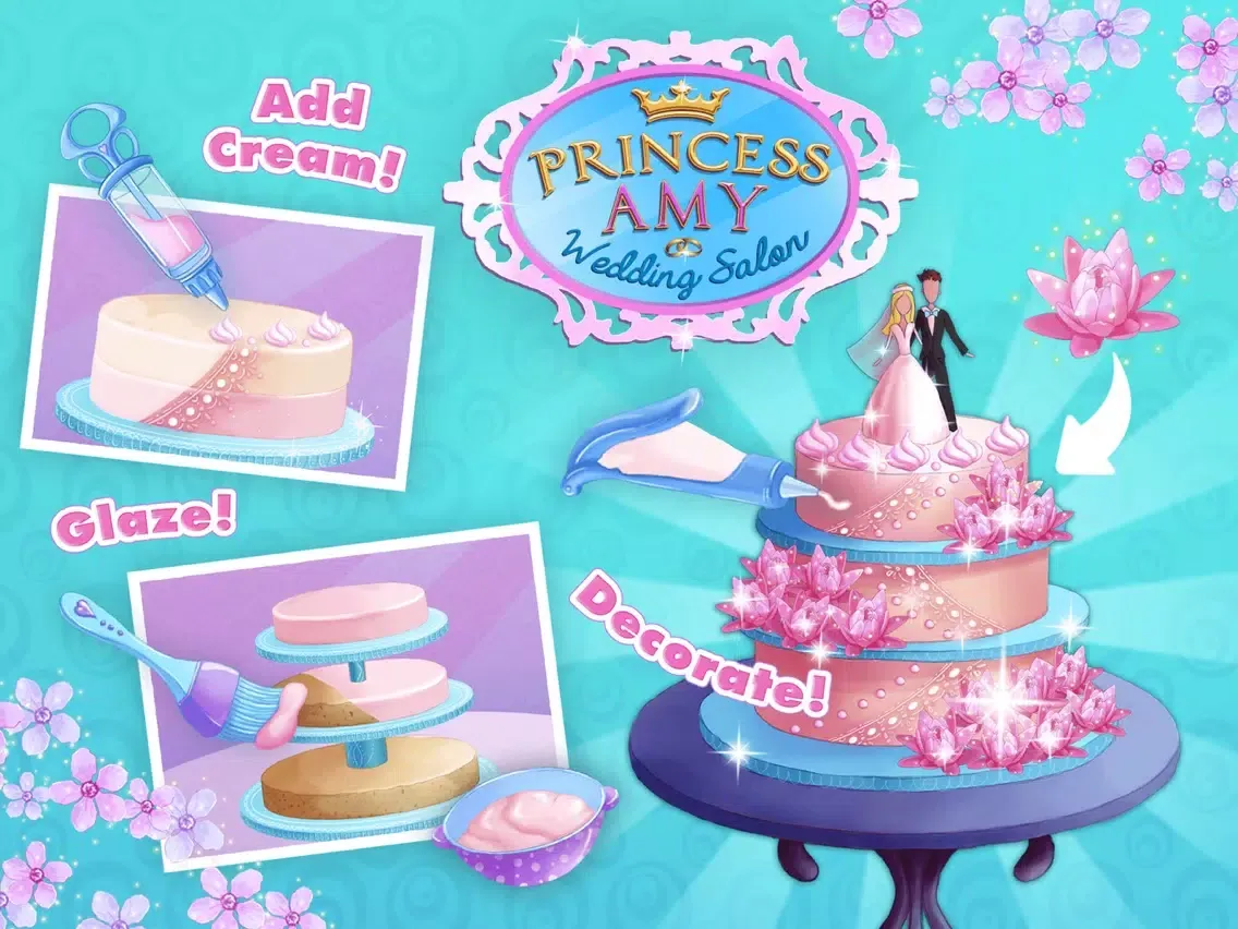 Princess Amy Wedding Salon 2 - No Ads iPad  Ekran Görüntüleri