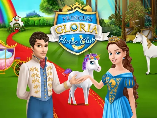 Zrzuty ekranu Princess Gloria Horse Club iPad 