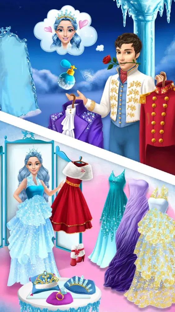 Princess Gloria Ice Salon - Full स्क्रीनशॉट