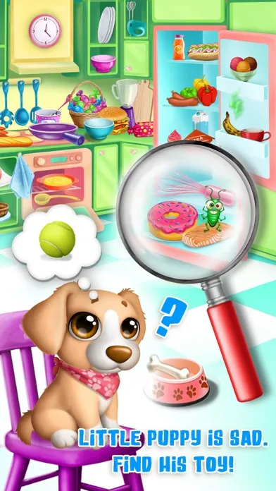 Capturas de tela do Secret Pet Detective
