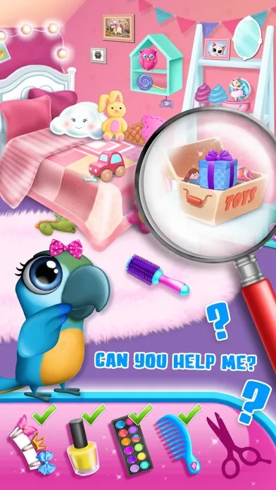 Capturas de tela do Secret Pet Detective