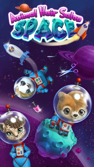 Space Animal Hair Salon – Cosmic Pets Makeover应用截图