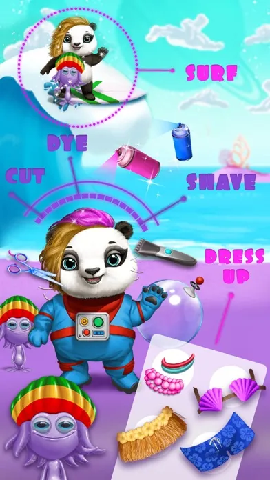 Space Animal Hair Salon – Cosmic Pets Makeover应用截图