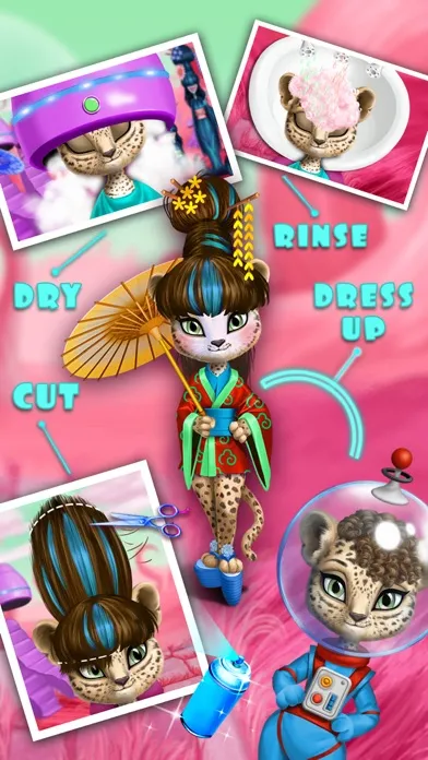 Space Animal Hair Salon – Cosmic Pets Makeover应用截图