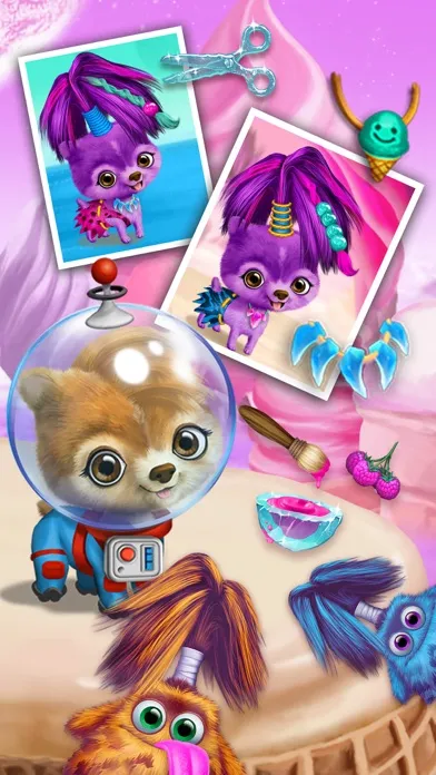 Space Animal Hair Salon – Cosmic Pets Makeover应用截图