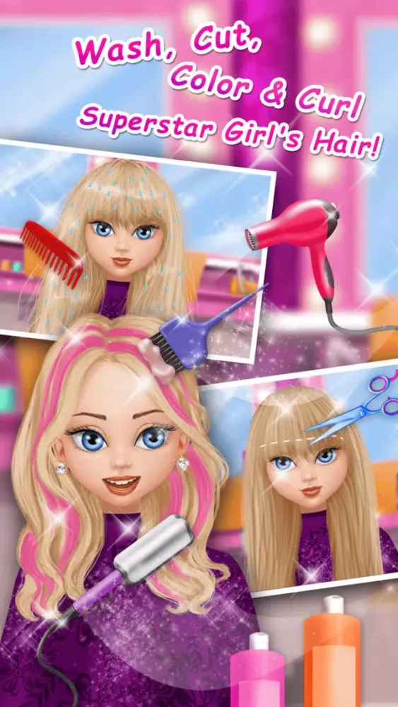 Capturas de tela do Superstar Girl Fashion Awards - No Ads