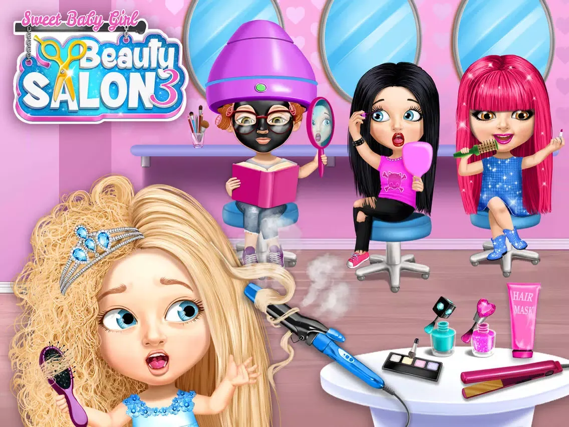 Capturas de tela do Sweet Baby Girl Beauty Salon 3 - No Ads iPad 