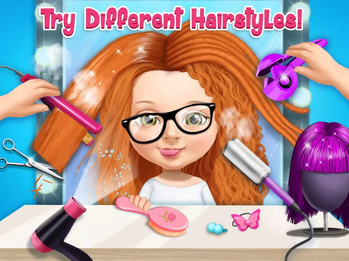 Capturas de tela do Sweet Baby Girl Beauty Salon 3 - No Ads iPad 