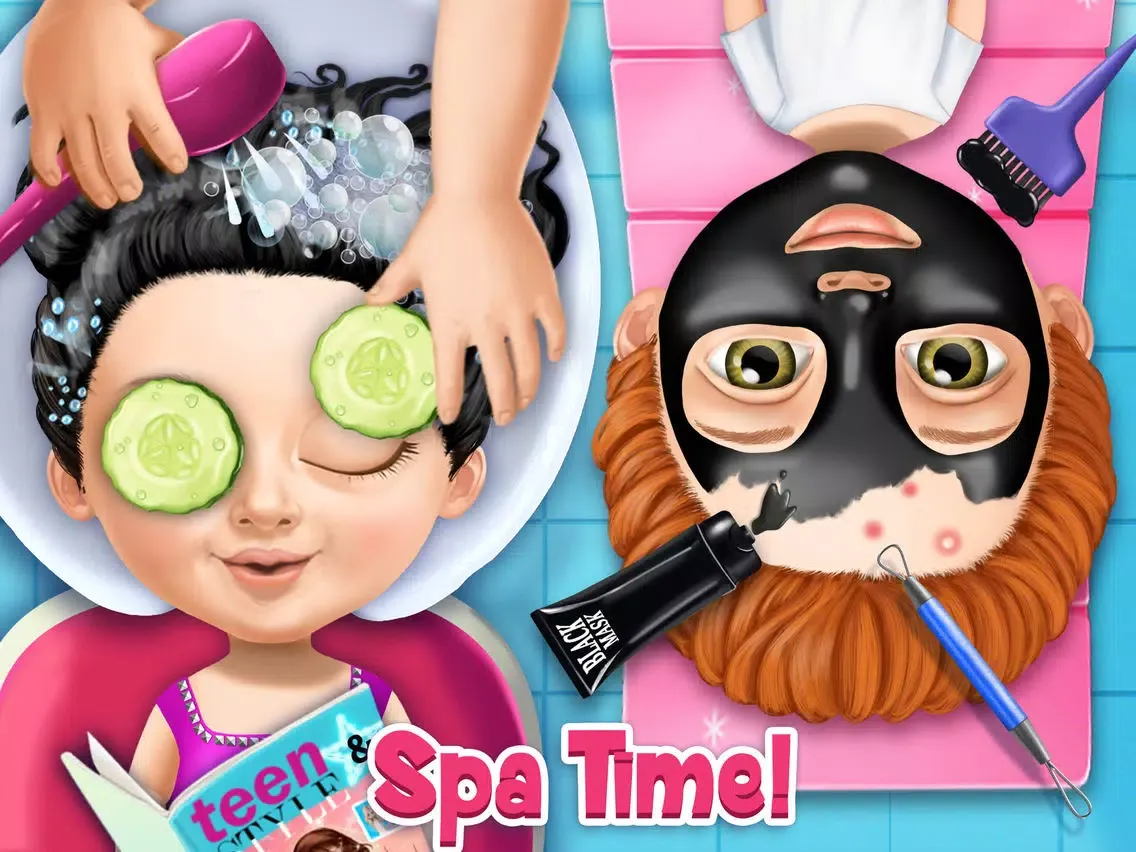 Capturas de tela do Sweet Baby Girl Beauty Salon 3 - No Ads iPad 