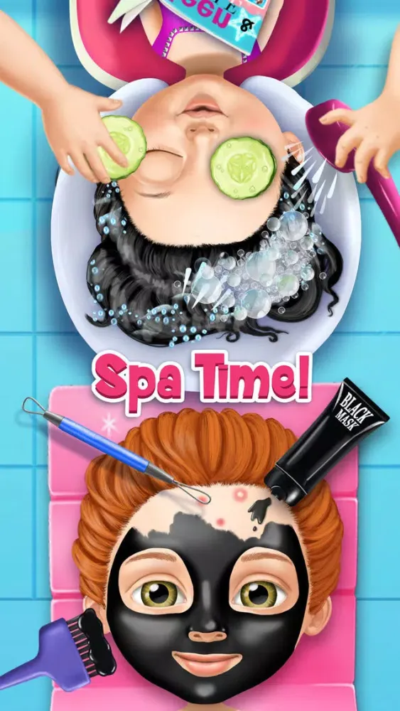 Capturas de tela do Sweet Baby Girl Beauty Salon 3 - No Ads