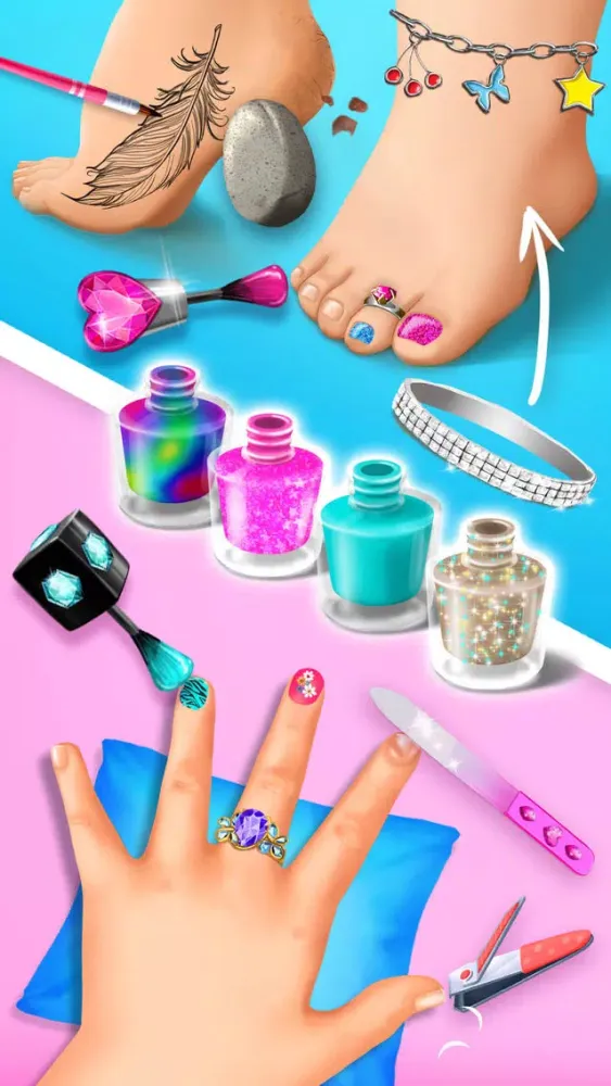 Capturas de tela do Sweet Baby Girl Beauty Salon 3 - No Ads