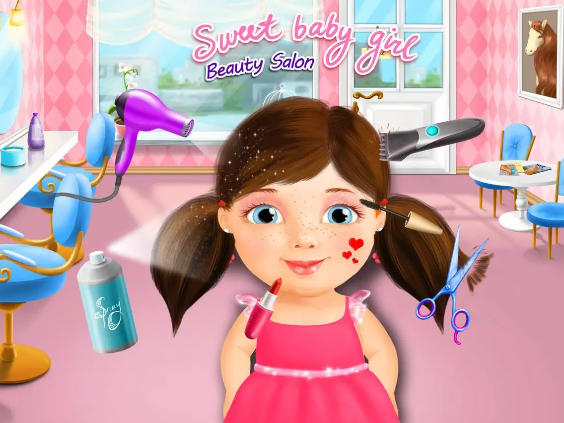 Capturas de pantalla de Sweet Baby Girl Beauty Salon - No Ads iPad 