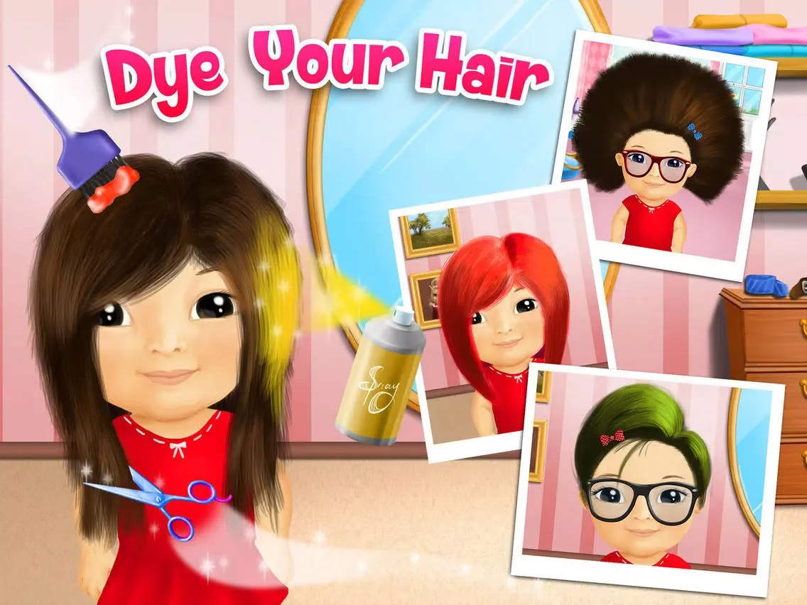 Capturas de pantalla de Sweet Baby Girl Beauty Salon - No Ads iPad 
