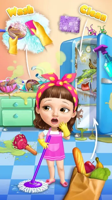 Sweet Baby Girl Cleanup 5 - No Ads سکرین شاٹس