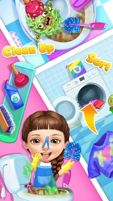 Sweet Baby Girl Cleanup 5 - No Ads سکرین شاٹس