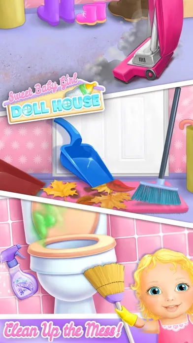 Captures d'écran de Sweet Baby Girl Doll House
