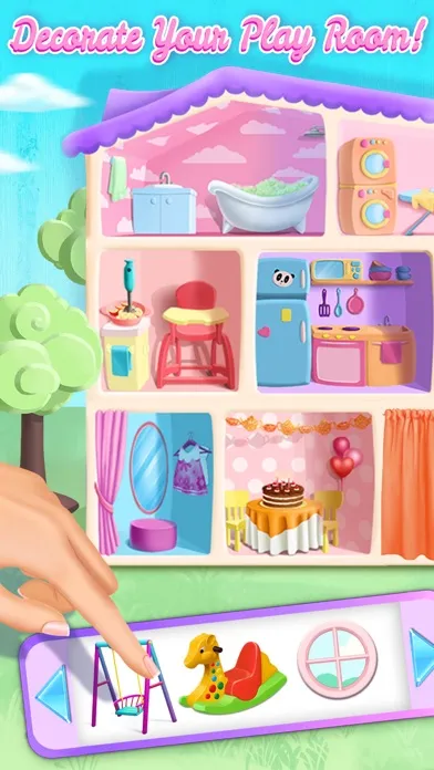 Captures d'écran de Sweet Baby Girl Doll House