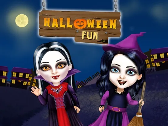 Halloween Fun - Makeover Games iPad  スクリーンショット