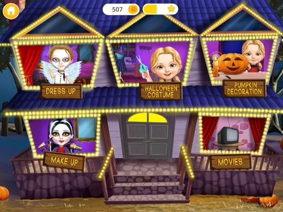 Halloween Fun - Makeover Games iPad  スクリーンショット