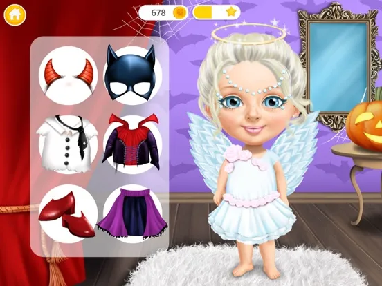 Halloween Fun - Makeover Games iPad  スクリーンショット