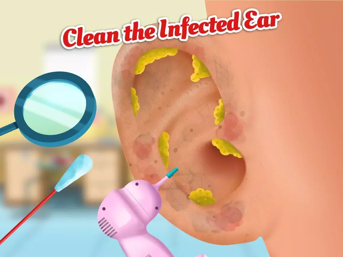 Sweet Baby Girl Kids Hospital 2 – Allergy Emergency, Broken Leg, Dentist Office and Ear Doctor iPad 應用截圖