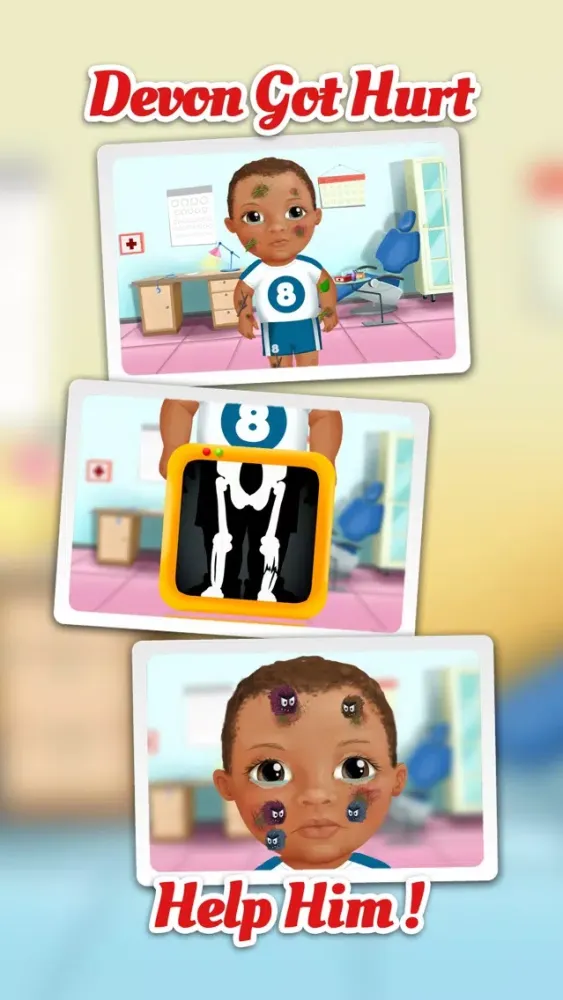 Sweet Baby Girl Kids Hospital 2 – Allergy Emergency, Broken Leg, Dentist Office and Ear Doctor應用截圖