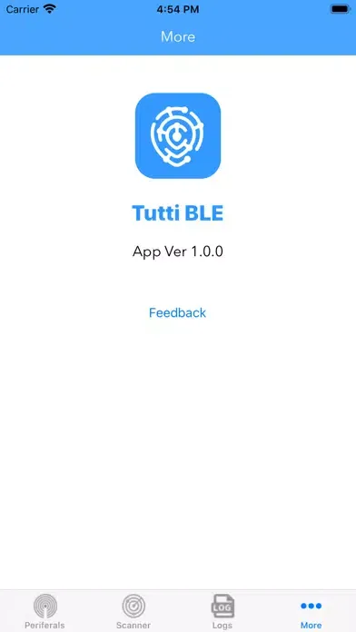 Tutti BLE Scanner スクリーンショット
