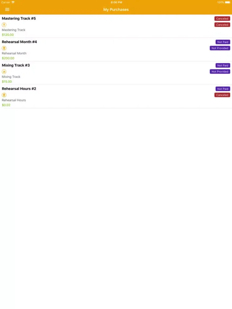 Tuttibox - Musicians & Bands iPad  स्क्रीनशॉट