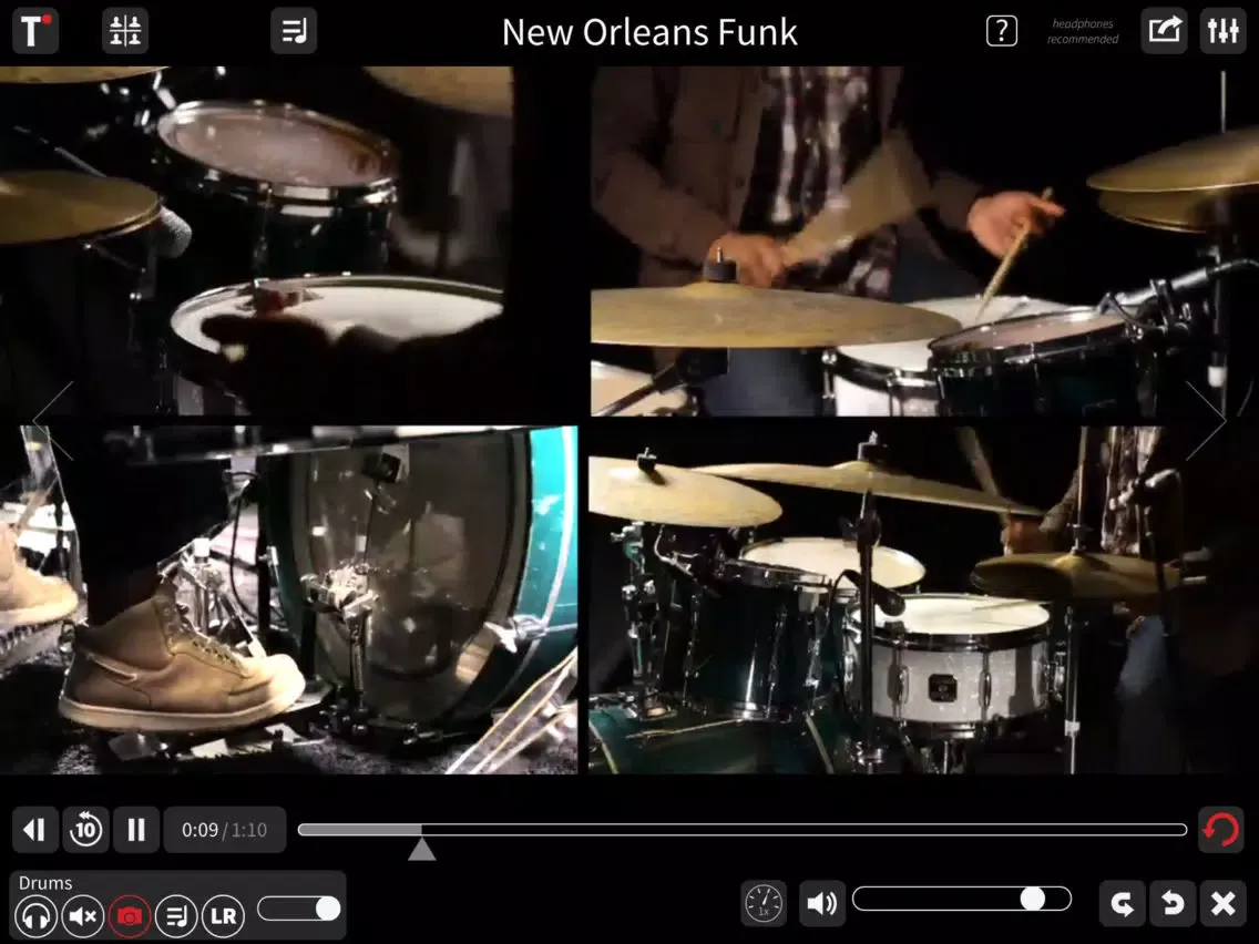 Tutti Music Player - Practice & Play with Masters iPad  Screenshots
