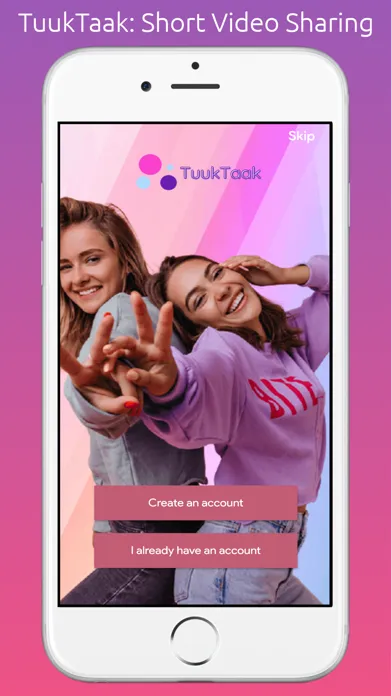 Short Video Sharing: TuukTaak স্ক্রিনশট