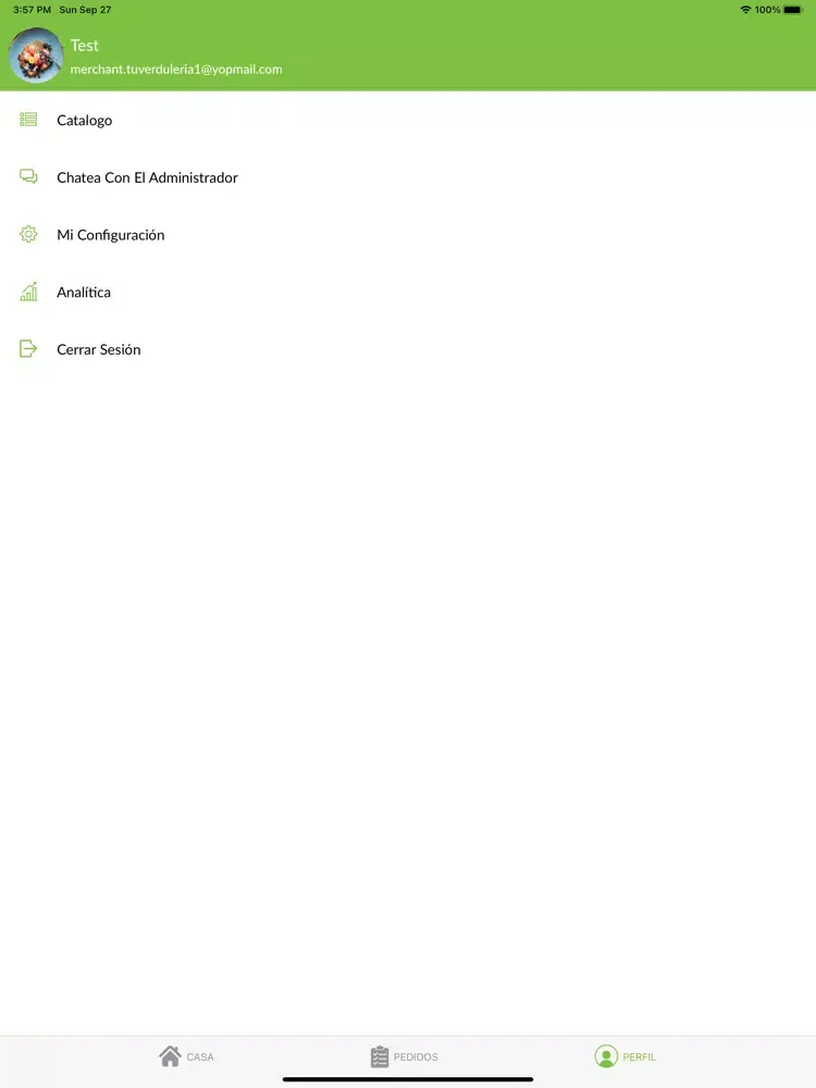 Capturas de pantalla de APP Vendedores - TUVERDULERIA iPad 