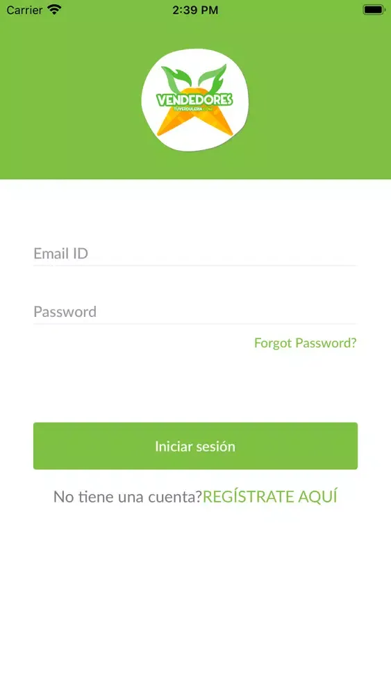 Capturas de pantalla de APP Vendedores - TUVERDULERIA