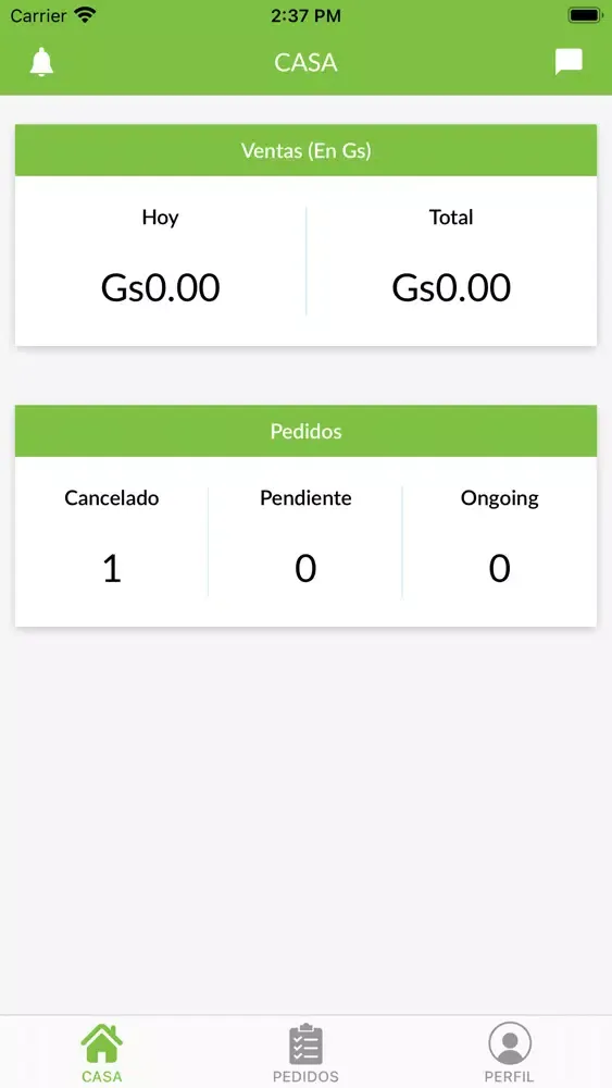 Capturas de pantalla de APP Vendedores - TUVERDULERIA