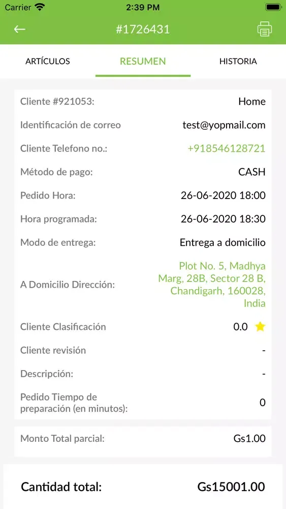 Capturas de pantalla de APP Vendedores - TUVERDULERIA