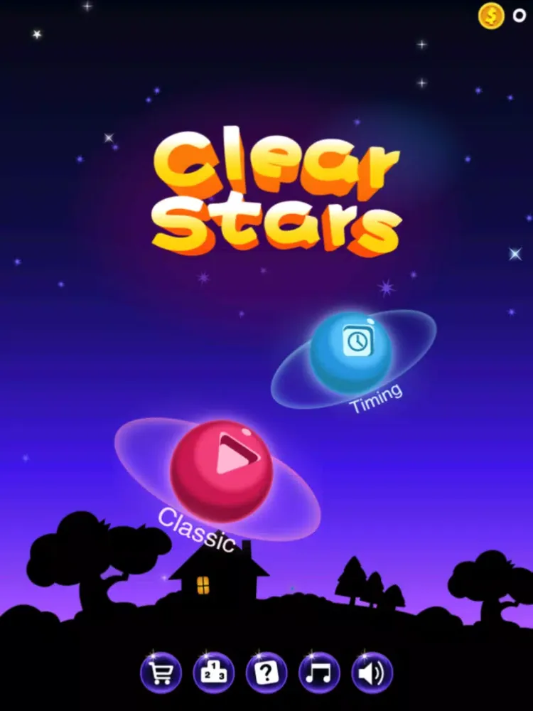 Tangkapan layar Clear Stars - hd iPad 