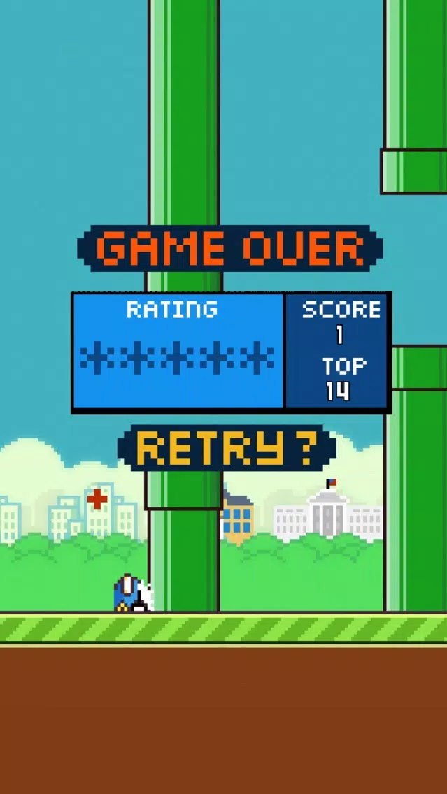 Captures d'écran de Flappy Bernie