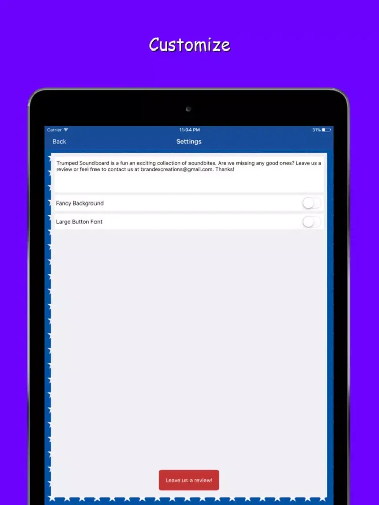 تصاویر Greatest Trump Soundboard iPad 