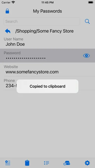 Purrfect Password स्क्रीनशॉट