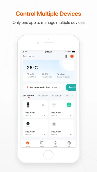 Zrzuty ekranu Tuya Smart